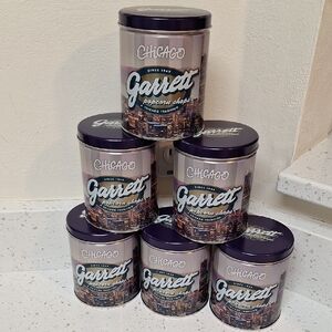 Garrett Popcorn Shops Collectible Tins